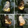 Solar Powered Animal Statue Solar Light Realistic Outdoor Lawn Lamp  Garden Decorations