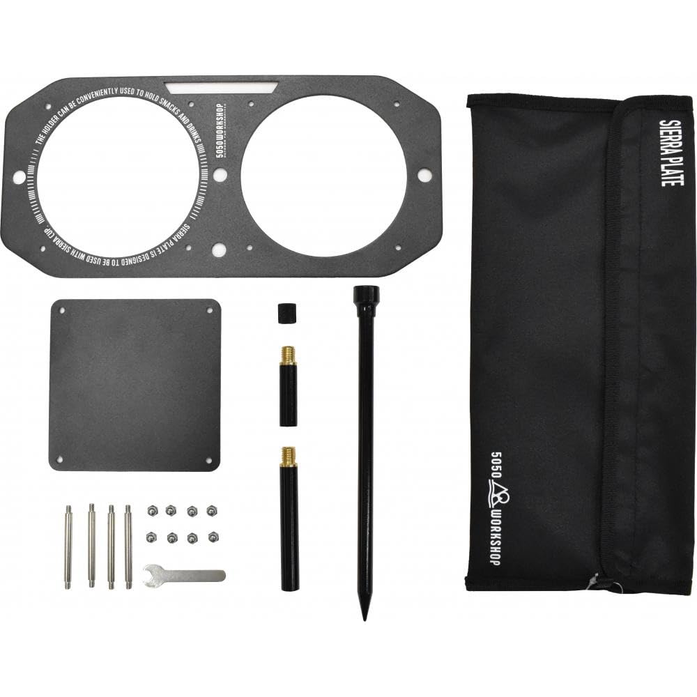 5050WORKSHOP SIERRA PLATE for 2WAY STAND Black