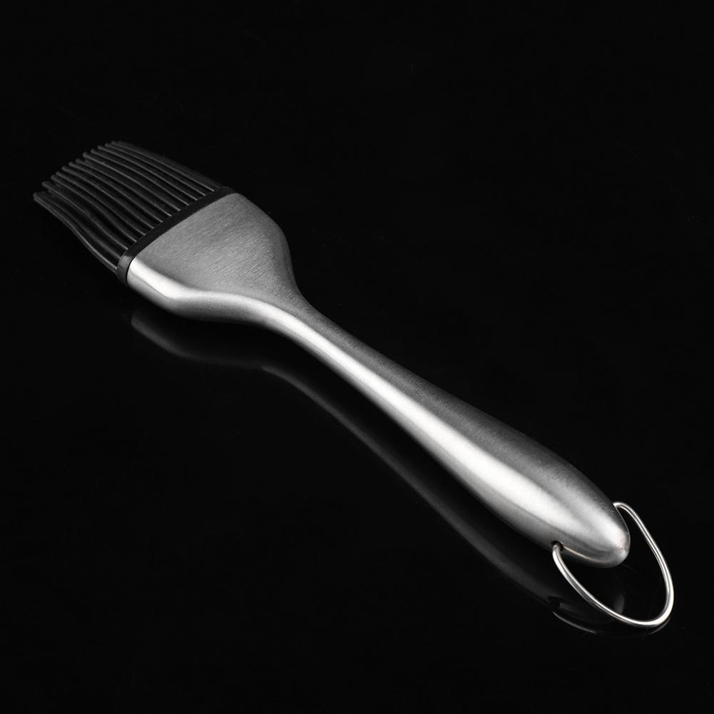 Stainless Steel BBQ Oil Brush Basting Pastry Cake Baking Brush