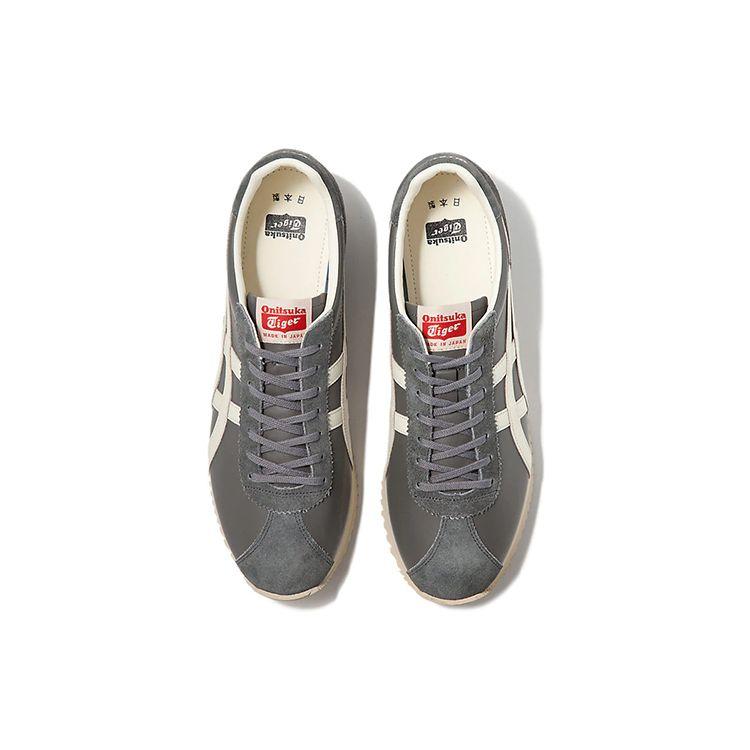 ONITSUKA TIGER Moal 77 NM Comfortable Daily Shock Absorption Low Top Lifestyle Sneakers Unisex Sneakers Gray White 1183B360-020