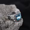 R3339 Men's High Quality 316LStainless Steel Onyx Watchband Rings Classic Fashion Trend Jewelry Product