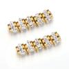 20 stuks 10 stuks Roestvrij Staal Strass Kralen Goudkleurige Spacer Losse Kralen Bedels voor Sieraden Maken Armband Ketting DIY