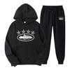 Corteiz Trend Street Volný set svetrů Dámský Trendy Hip Hop Skateboard Ležérní top Pánský Podzimní set