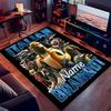 Custom Personalization Italian Brainrot Animal Print Area Rug - Soft, Washable Non-Slip Indoor Mat,Living Room,Home&Office Decorative Rug