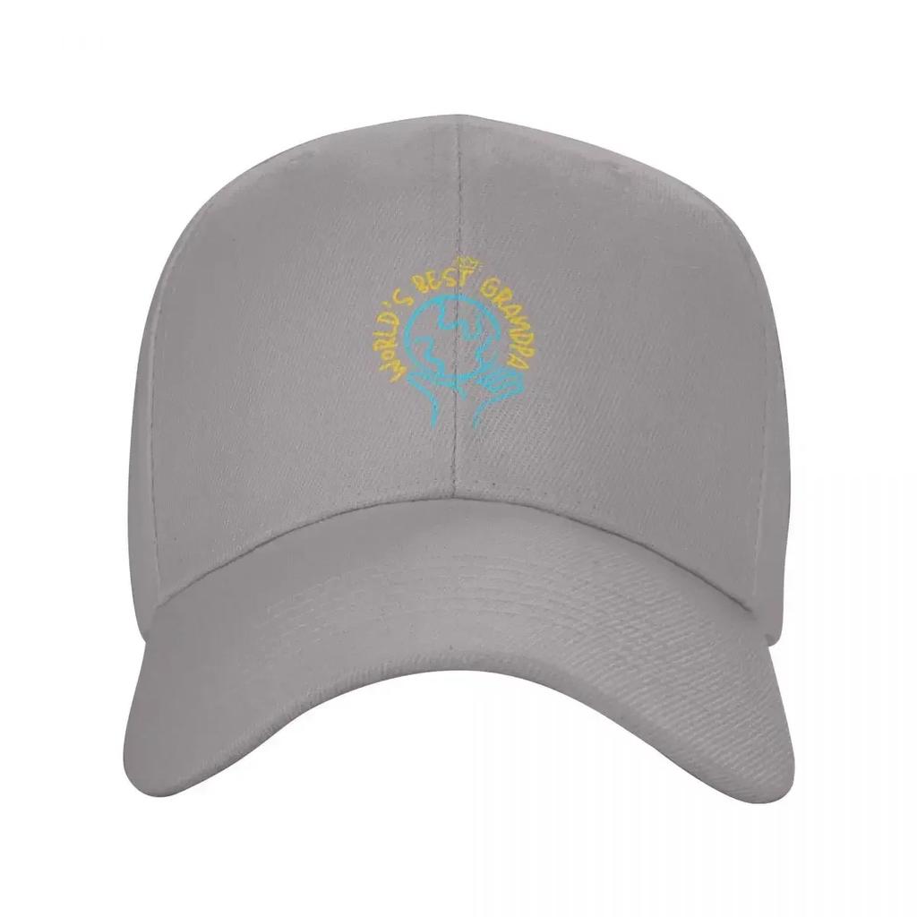 Grandpa Day  Worlds Best Grandpa Baseball Cap Trucker Cap Cosplay Golf Hat Designer Hat GirlS Hats WoUnisexs