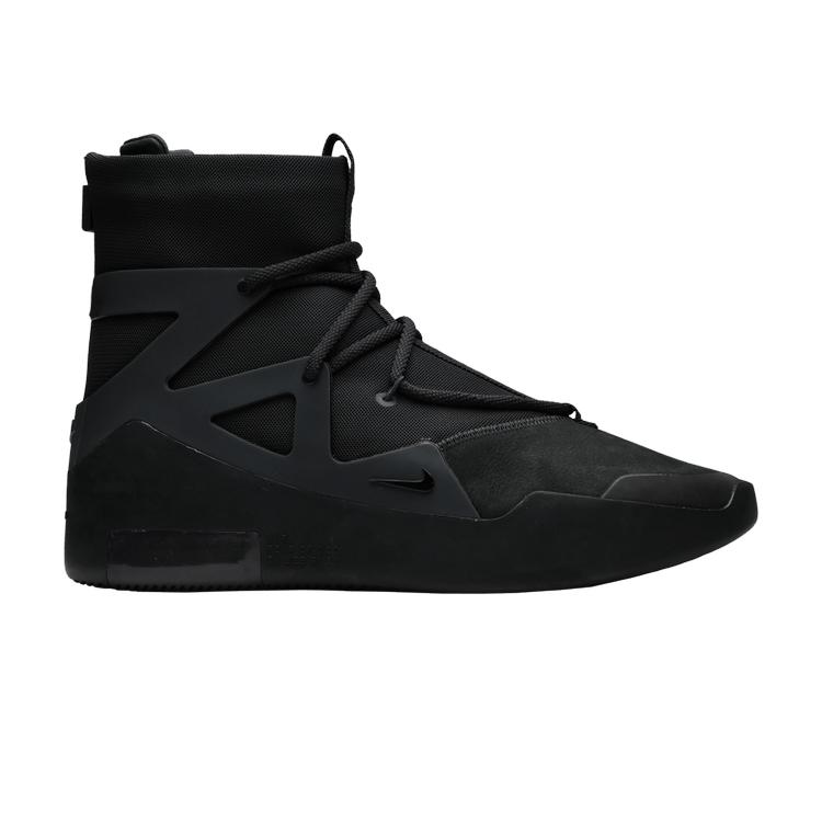 Nike Air Fear of God 1 Triple Black Unisex Sneakers AR4237-005