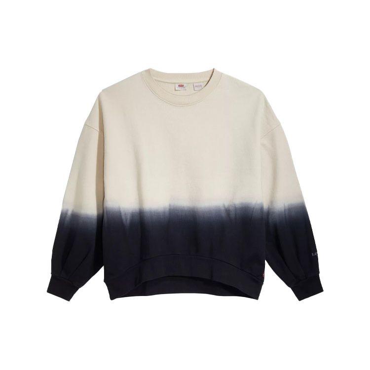 

Levis Color Block свитер с длинным рукавом Женская толстовка с капюшоном Синий 19464-0004