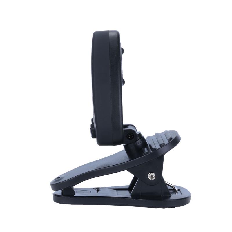 Tuner pentru flaut ENO ET3000W Tuner pentru instrumente de suflat Suportă moduri de acordare microfon și clip-on pentru saxofon