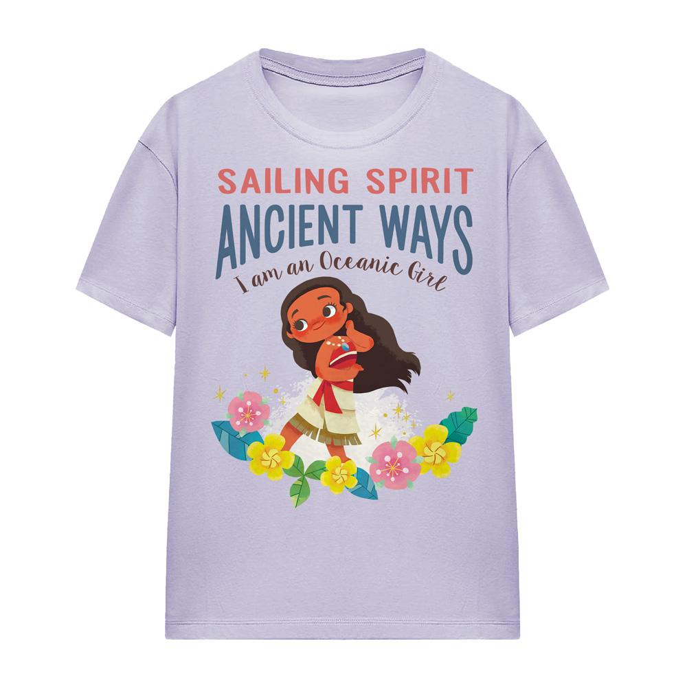 Moana Womens/Ladies Sailing Spirit T-Shirt