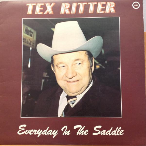 

LP Record TEX RITTER - Everyday In The Saddle CW146 Ember Records 1976 UK Folk Used
