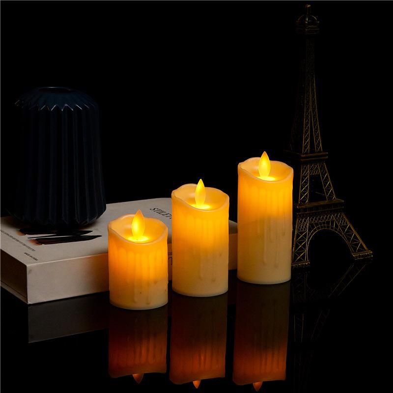 LED Faux Candle Light for Romantic or Event Decoration