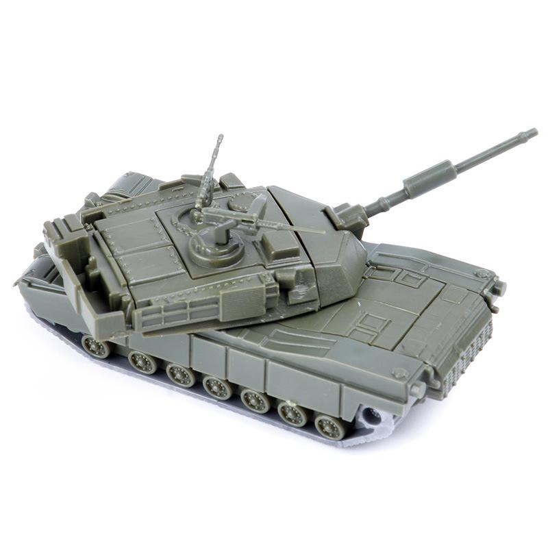 Latest 1/72 4D Assemble Tank Model Kit T72-M1 JSU-152 M1 Panther II The Battle Chariot Series World War Toy For Boy A21