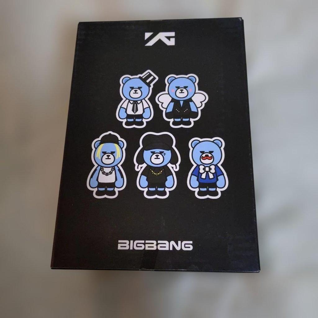 [USED] BIGBANG YG Bear KRUNK Plush Toy V.I DOOM DADA