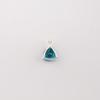 Apatite Gemstone 925 Sterling Silver Jewelry Chain Pendant 0.58" Gift For Friend CZP-15-8