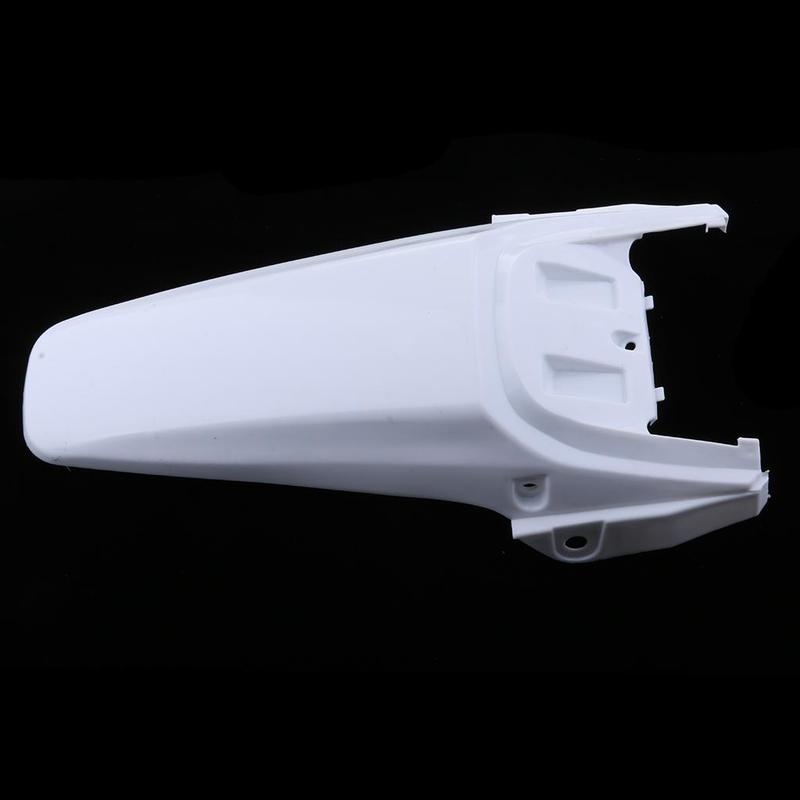 Motorcycle Rear Tail Mud Guard Plastic Fender Splash Protector for Pit Bike 125cc Trail Enduro Off Road
