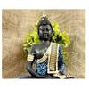 Buddha-statyer för heminredning Stor storlek Hela kroppen Buddha-statyer för vardagsrum Sittande Gautam Budh Murti Idoler Trädgårdsutställningsföremål