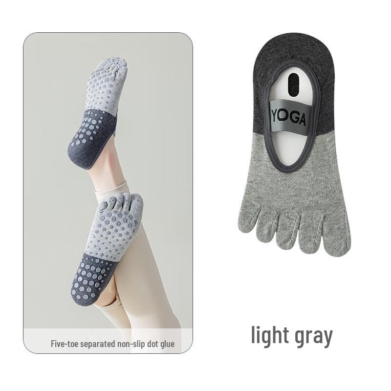 Women s Five-Toe Pilates Yoga Socks