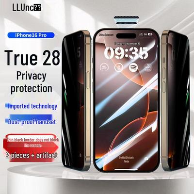 Apple iPhone 16 Pro Privacy Tempered Glass Screen Protector