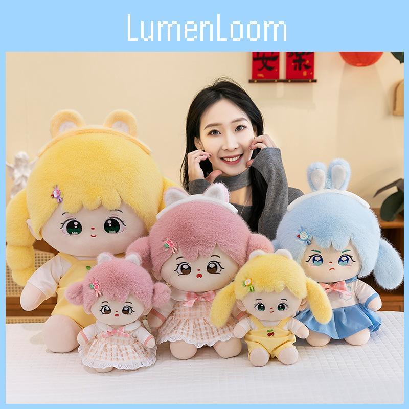 Cartoon Academy Girl Style Plush Doll Childrens Toy Home Room Decoration Sofa