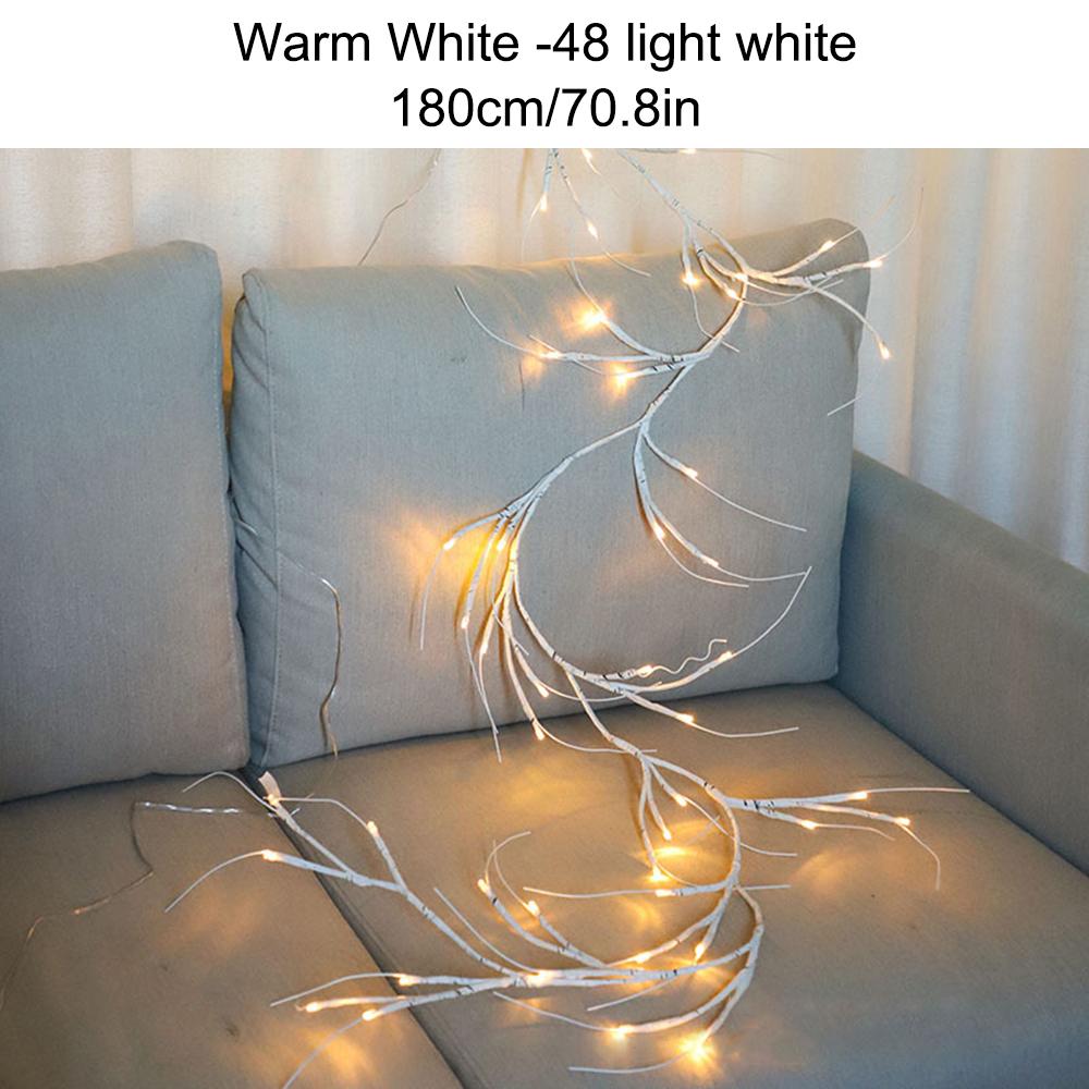 

Flexible LED Branch Vine Lights Decorative Trendy INS Style for Bedroom And Living Room Decoration Bendable Tree Vine Lamp