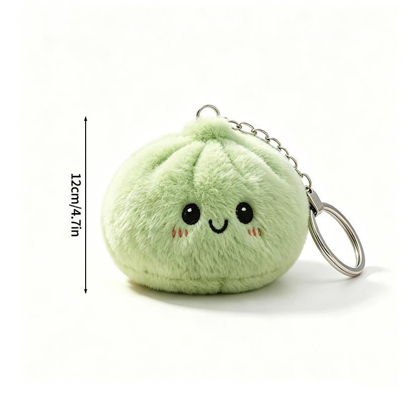 

Dumpling Keyboard Keychain Stress Relief Dumpling Keyring Backpack Pendant Charms Fidget Keychain Gifts Party Favor Gift