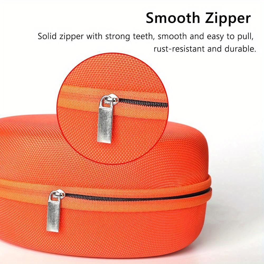 Fülhallgató Tok Utazó Bőrönd Hordozható Kemény EVA Tárolótáska