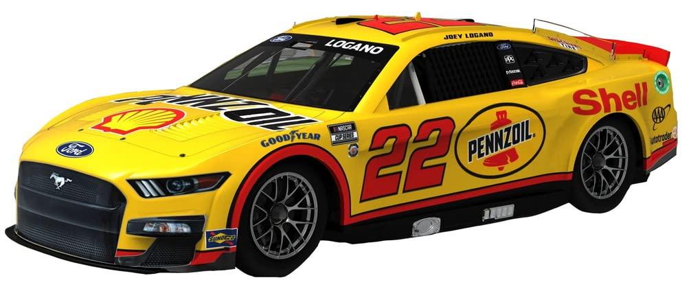 

Salvinos Jr. Models 1/24 Scale NASCAR 2023 Mustang Team Penske Joey Logano Primary Color Plastic Model Kit (SJMPF2023JLP)