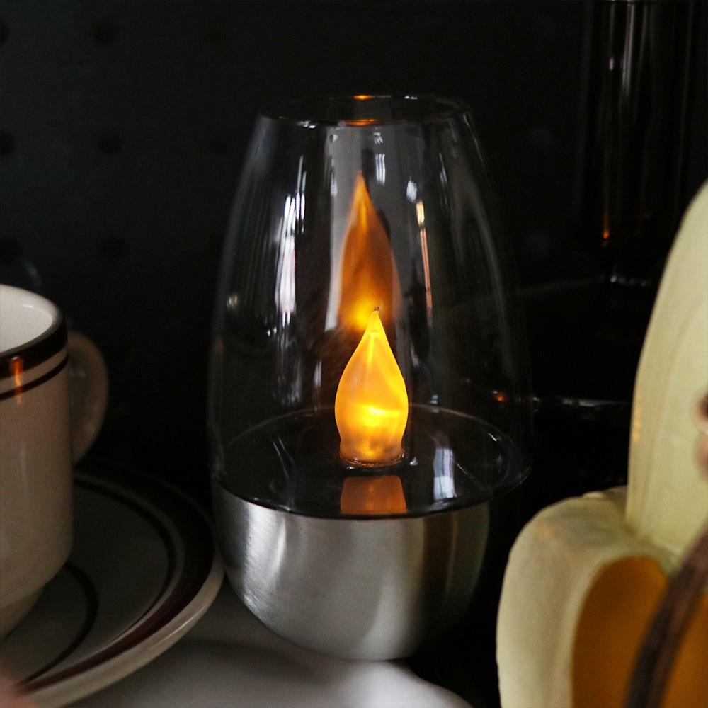 LED Light Night Light Solar Light Tea Light Easy Install Candle Light  Confession