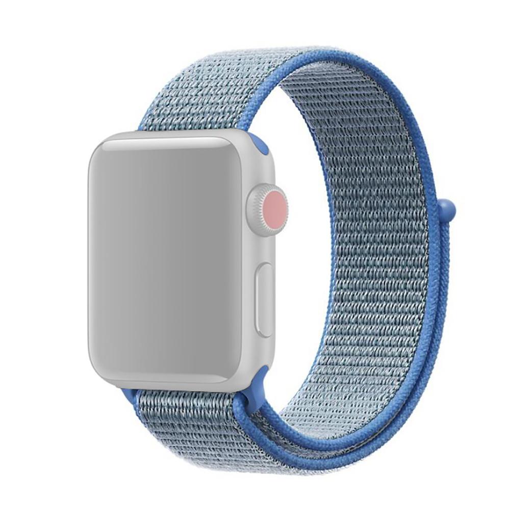 For Apple Watch Series 10 42mm/9 8 7 41mm/6 5 4 SE SE (2022) SE (2023) 40mm/3 2 1 38mm Nylon Watch Band Adjustable Strap