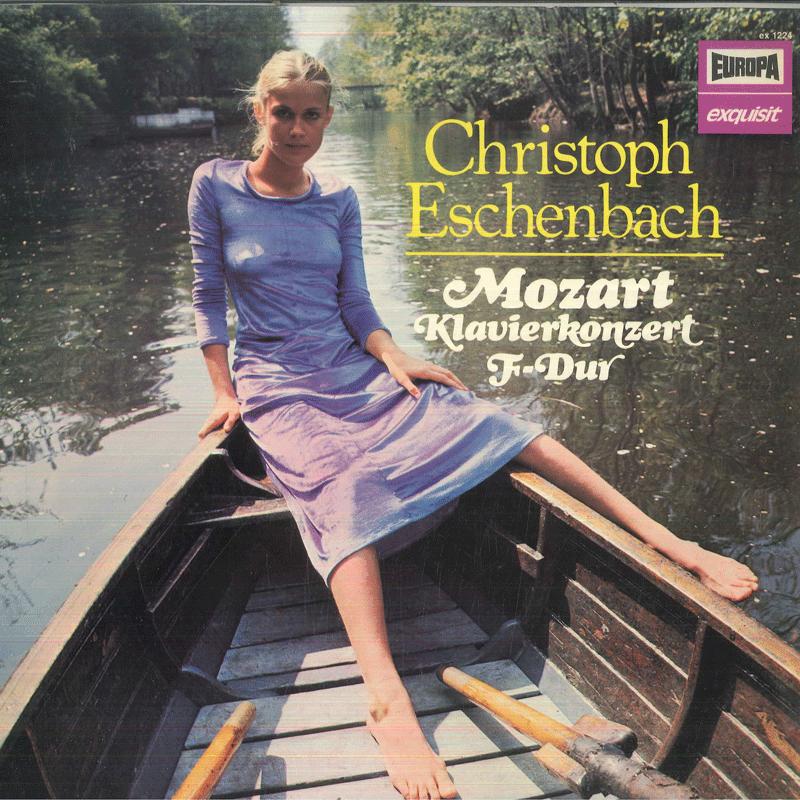 

LP Record CHRISTOPH ESCHENBACH Mozart Klavierkonzert FDur EX1224 EUROPA EXQUISI Germany Classical Used
