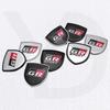 1Pc 3D Metal Emblem Car Body Window Badge Sticker Decal For G/R Sport Gazoo Racing Yaris 86 Corolla Hilux G/R Accessories