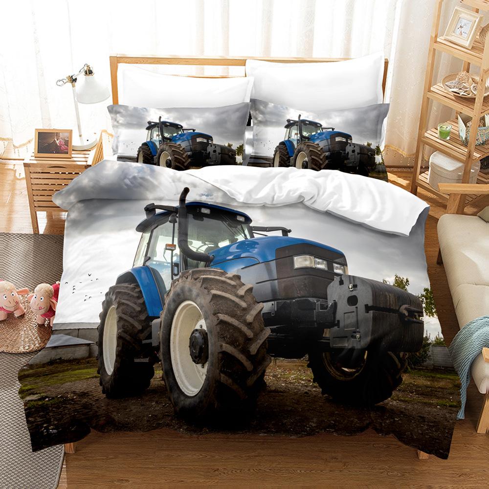 Fashion Technology Printing, 3D Digital Printing, Bedding, Duvet Covers, Pillowcases, Three-piece Sets