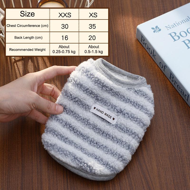 

Cute Pet Vest Breathable Knit Soft And Comfortable With Traction Buckle Suitable For Spring/Summer Dog And Cat Vest S синий
