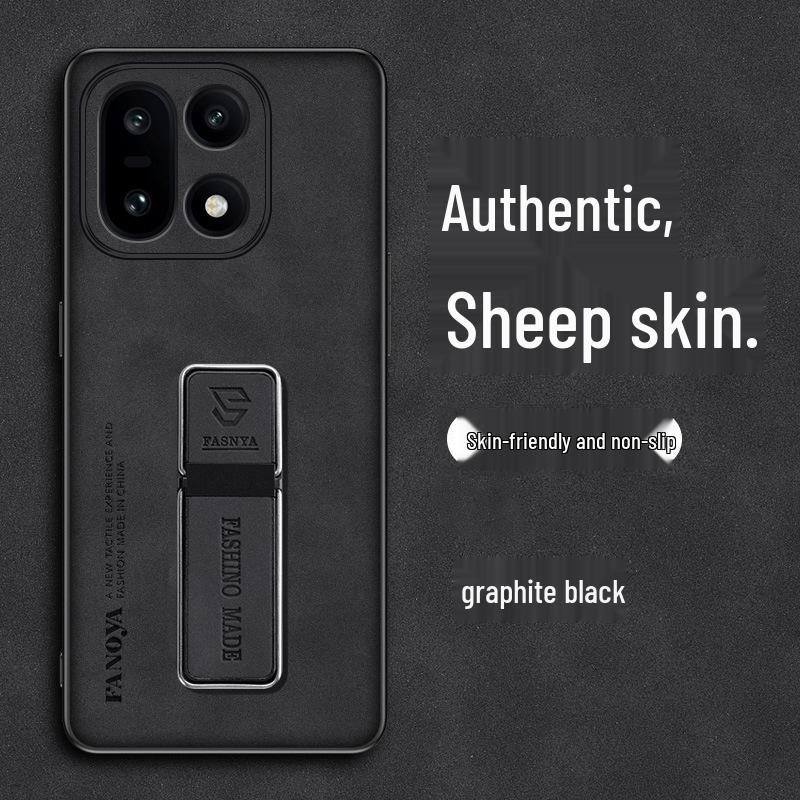 OnePlus 15/ACE 6 Protective Leather Case: Full-Coverage, Anti-Fall Silicone with Lens Protection