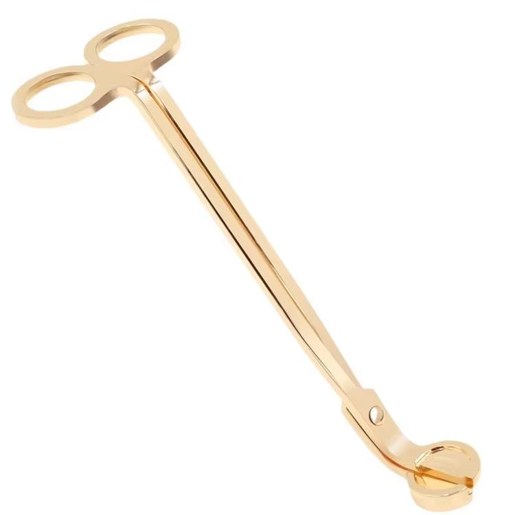 1 Large Handheld Candle Cutting Tool, DIY Candle Extinguishing Tool, Wick Scissors, Candle Snuffer.