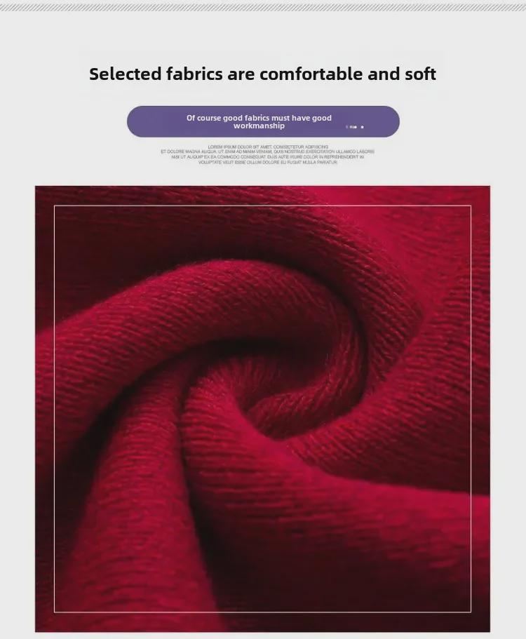 Warm Knitted Cardigan for Middle-aged and Elderly Women - Plus Velvet Winter Sweater Coat