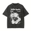 T-shirt Stampata Choso Jujutsu Kaisen da Uomo e Donna T-shirt Lavata Cotone Vintage di Alta Qualità Harajuku YK Top