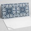 Naklejany Panel Pcv Z Motywem Idealny Do Przedpokoju 100X50 Cm Kwiatowy Wzór Z Ornamentami