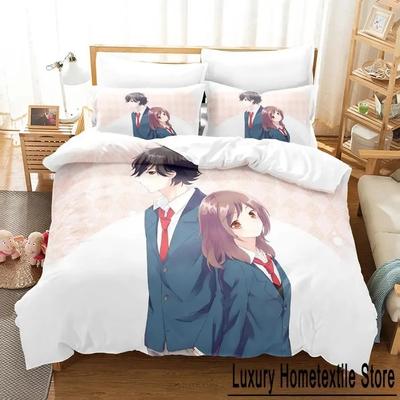 New Blue Spring Ride Bedding Set Single Twin Full Queen King Size Bed Set Adult Kid Bedroom Duvet Cover Sets Anime Bed Sheet Set