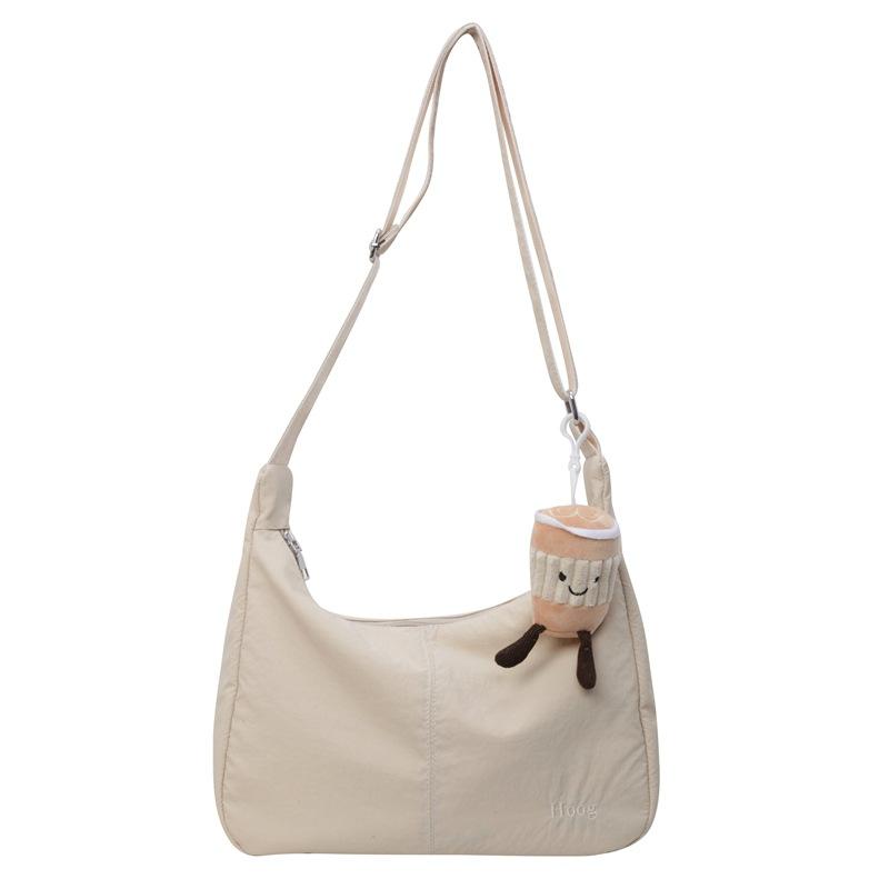 Commuter to work women's bag Korean version large capacity Oxford cloth crossbody dumpling bag versatile ins texture single shoulder armpit bag