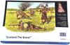 Master Box 1/35 Scale British Scottish Infantry Crawling Forward with Bagpipes (4 Figures) Plastic Model Kit MB35047