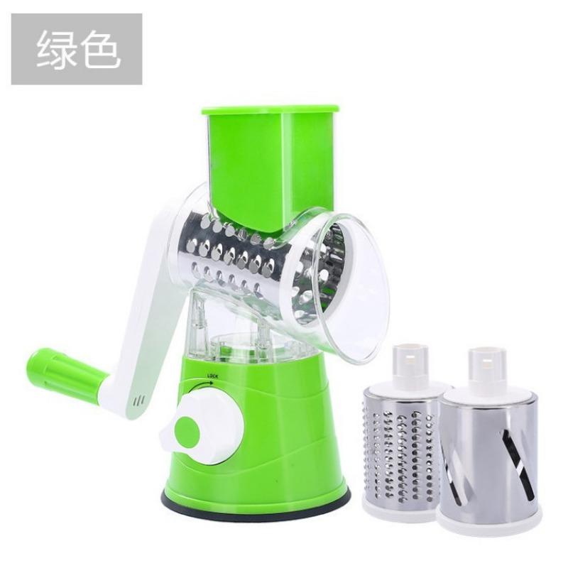 Kitchen Multifunctional Roller Vegetable Cutter Hand Crank Household Shredder Grater Potato Slicer Cheese Machine