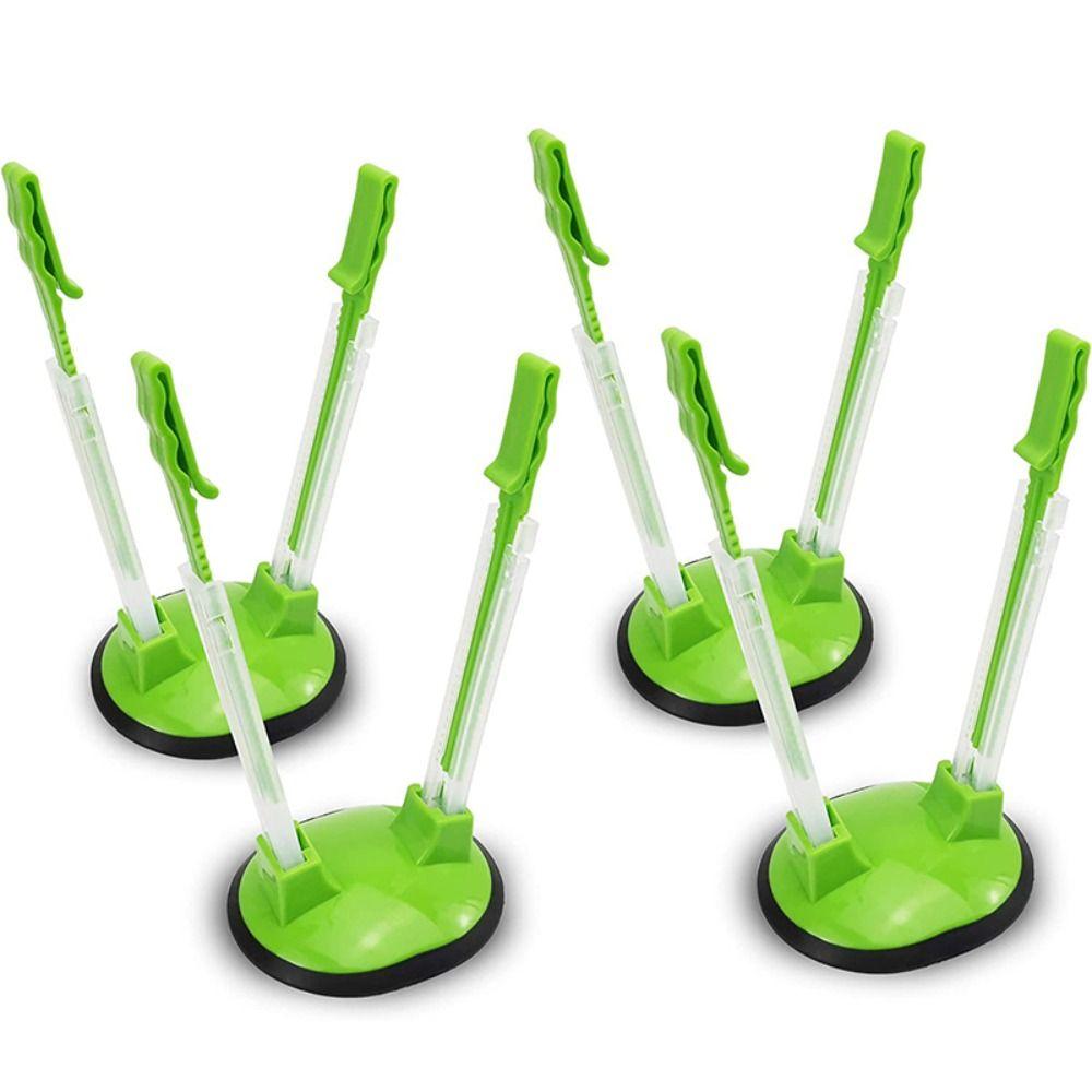 1Pcs Washable Kitchen Gadget Sealed Folded Bag Clip Bag Bracket Baggy Rack Storage Bag Holder
