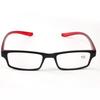 Schwarz&Roter Rahmen Kunststoffbrille Lesebrille Alterssichtigkeit Brille