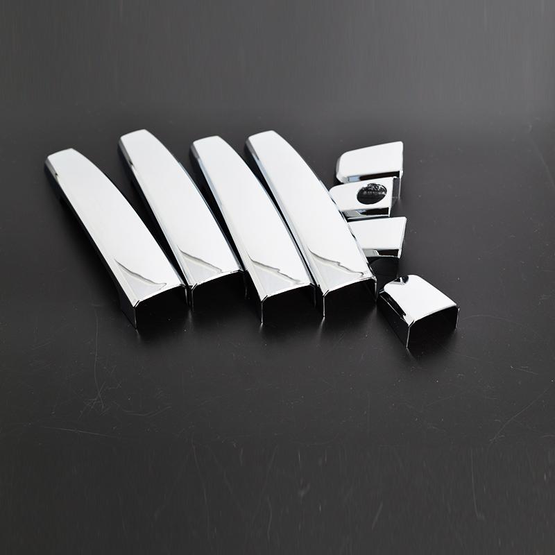 For Chevrolet Opel Vauxhall Saturn Holden Astra H Family 2005-2009 chrome silver car side door handle cover trim 2006
