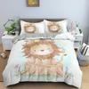 3D Cartoon Pattern Duvet/Quilt Cover Cozy Soft Bedding Set For Children Kids Bedroom Decor Bedclothes Queen Twin Single 2/3Pcs