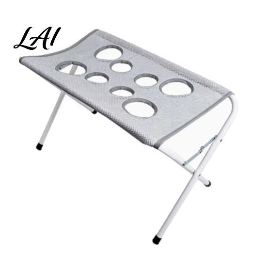Dog Grooming Hammock Stand Stand Foldable Cat Bath 8-Hole Pet Mesh Bathing Sling Washing Station for Small Medium Dogs Nail Trimming And Professional