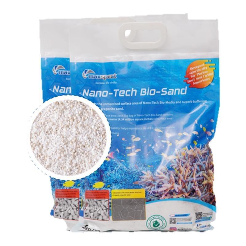 Nano Fish Tank Sand for Aquascaping and Cichlid Habitats - Promotes Beneficial Bacteria