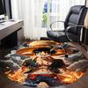 1pc Monkey D. Luffy One Piece Office Round Area Rug, Under Office Chairs Bedroom Living Room Home Decor  A1022155