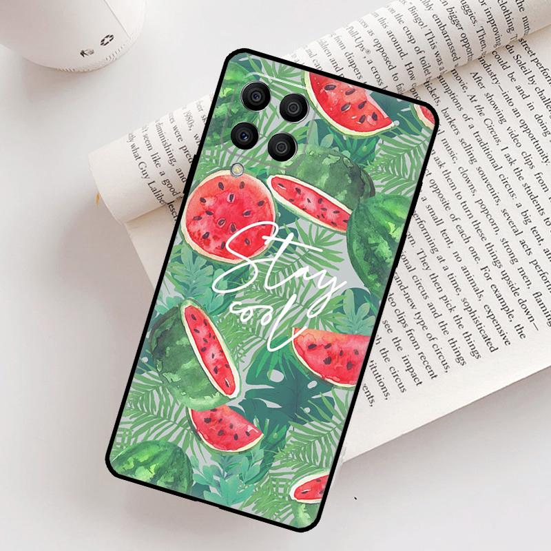 Cute Summer Fruit Watermelon Case For Samsung Galaxy M31 M11 M14 M34 M54 M12 M32 M52 M15 M13 M06 M16 M36 M56 M53 M35 M55